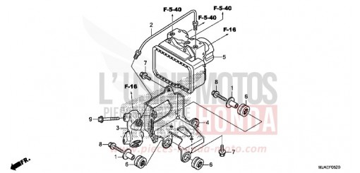 MODULATORE ABS VT750CSE di 2014